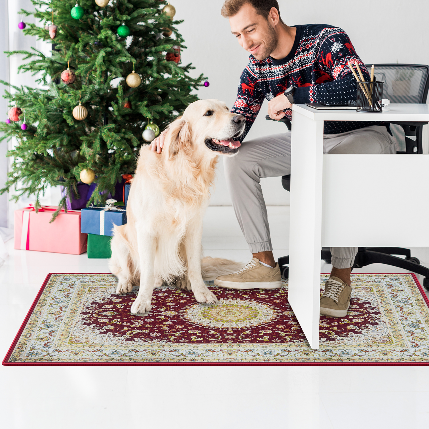 JOZ Hardwood Floor Office Chair Mats - Protect Your Floors