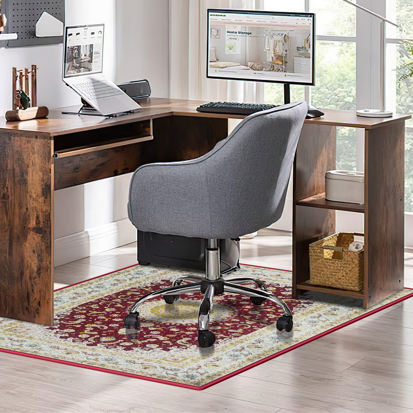 JOZ Hardwood Floor Office Chair Mats - Protect Your Floors